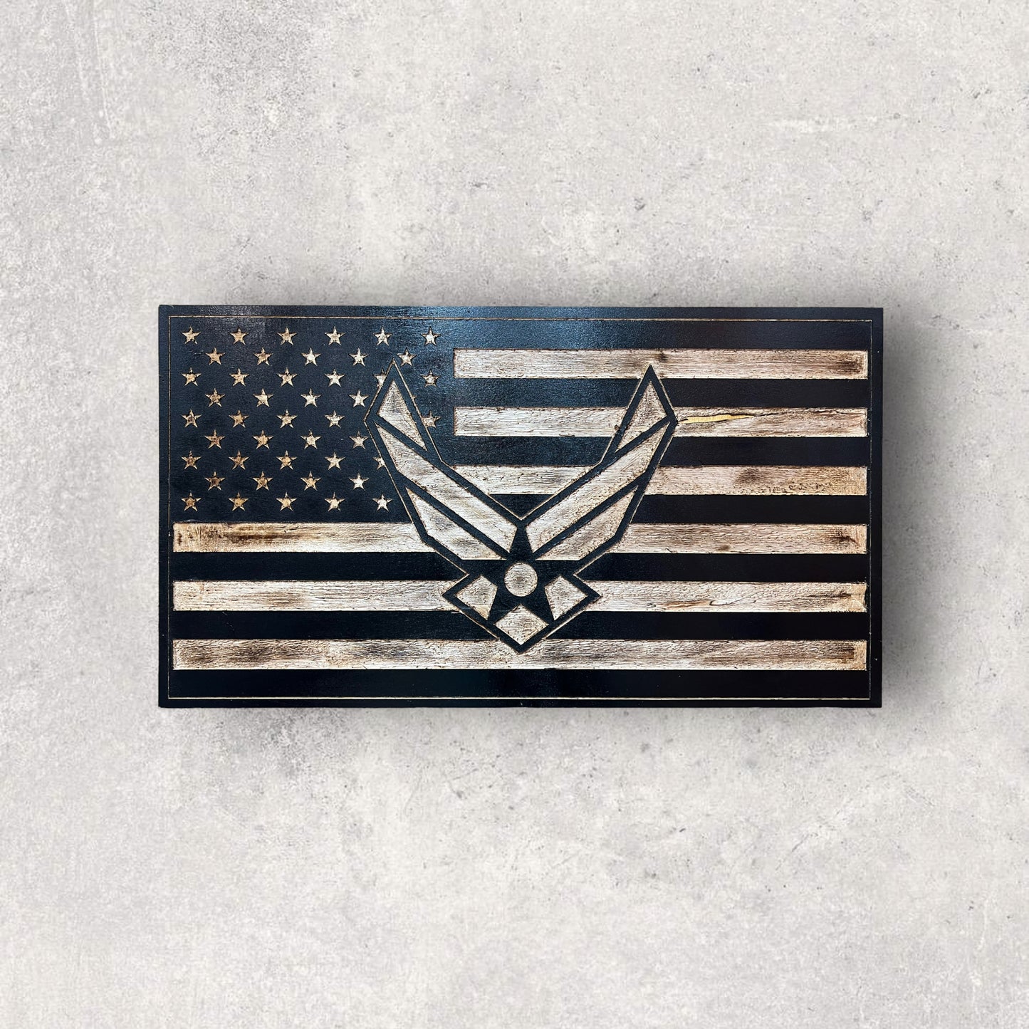 Air Force Wooden Flag